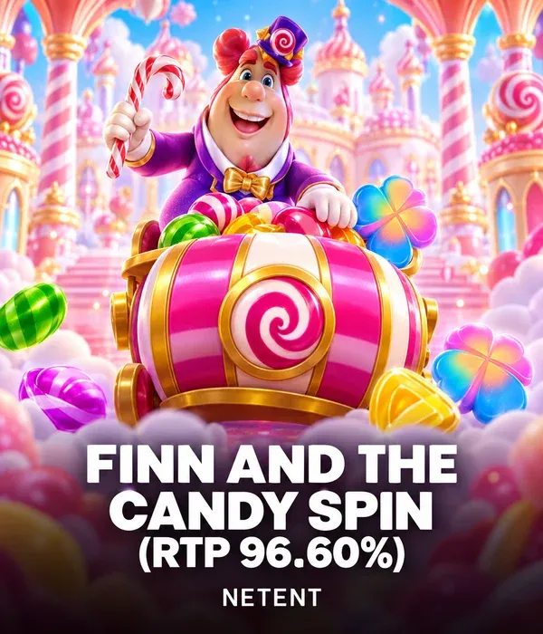 Finn and the Candy Spin (RTP 96.60%)