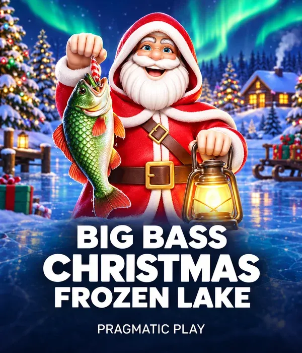 Big Bass Christmas Frozen Lake